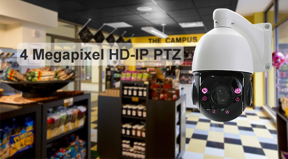 High Resolution, 4MP IP PTZ Camera