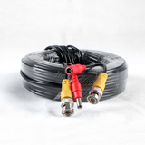 30M 100ft BNC Video DC Power Cable Camera For CCTV Security Surveillance System