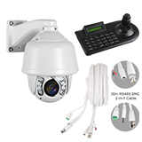 5 Inch Auto Tracking 30x Zoom 1200TVL PTZ High Speed CCTV Security Camera