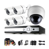 8CH 5 In 1 AHD DVR 3000TVL 1080P 2.8-8MM PTZ Outdoor CCTV Security Camera System